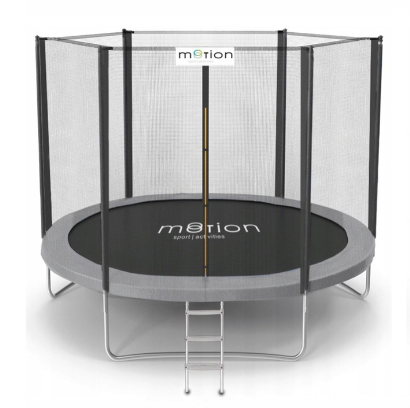 Батут Jumi Motion 252 см Сірий (214) Батут Jumi Motion 252 см Сірий (214)