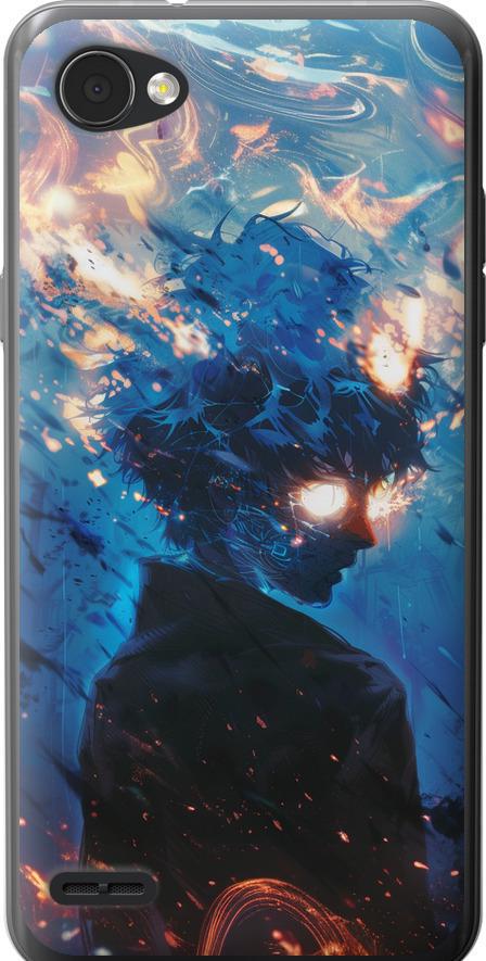 Чехол на LG Q6 Сатору Годжо (6129u-1094-42517)