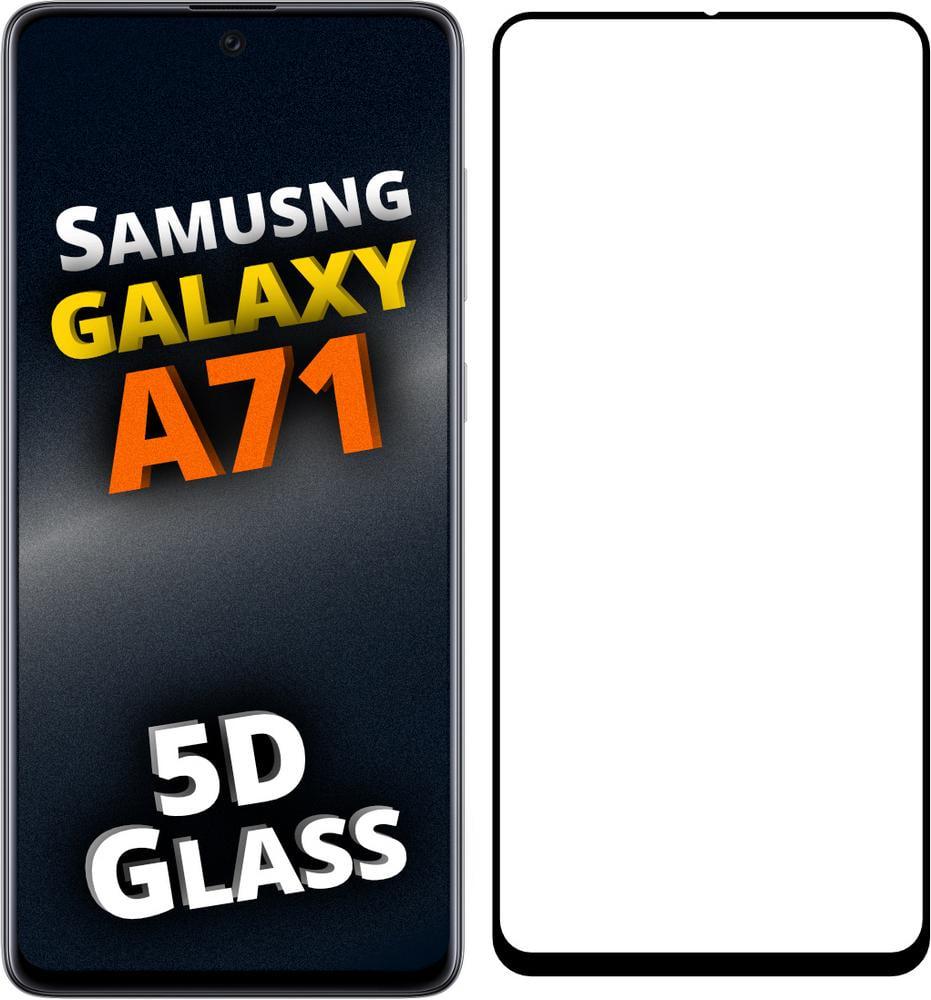 5D стекло Samsung Galaxy A71 A715 (Защитное Full Glue) Black (13016)