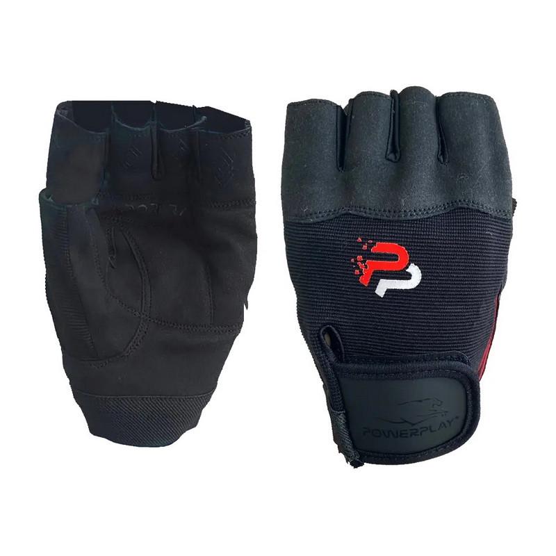 Перчатки для тренировок PowerPlay Fitness Gloves 9117 S Black (21421-01)