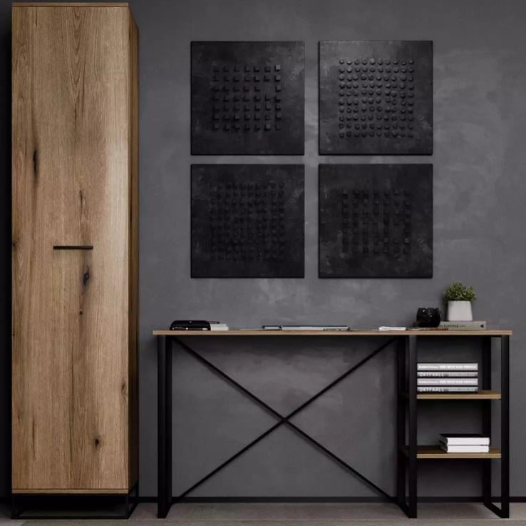 Стол письменный в стиле лофт ART IN HEAD Ascet Дуб Эвок (28789759) - фото 3 Стол письменный в стиле лофт ART IN HEAD Ascet Дуб Эвок (28789759) - фото 3