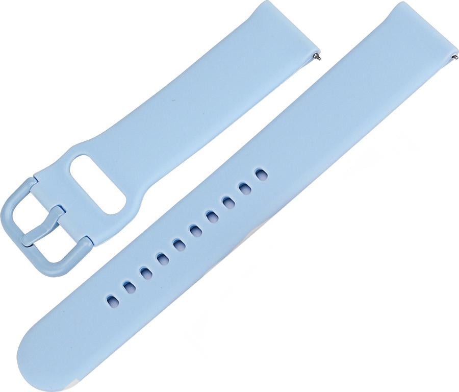 Ремешок Matte Style для Galaxy Watch 5 44 мм Light Blue (29627-0B) - фото 2