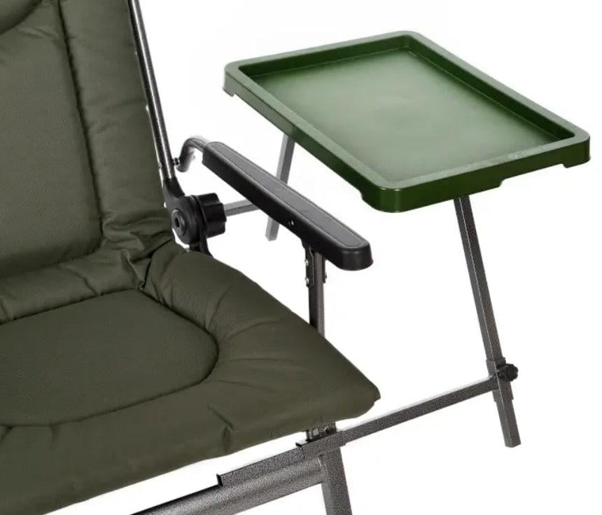 Крісло карпове Elektrostatyk складане рибальське крісло зі столиком і підставкою для спінінга до 120 кг - фото 3 Крісло карпове Elektrostatyk складане рибальське крісло зі столиком і підставкою для спінінга до 120 кг - фото 3