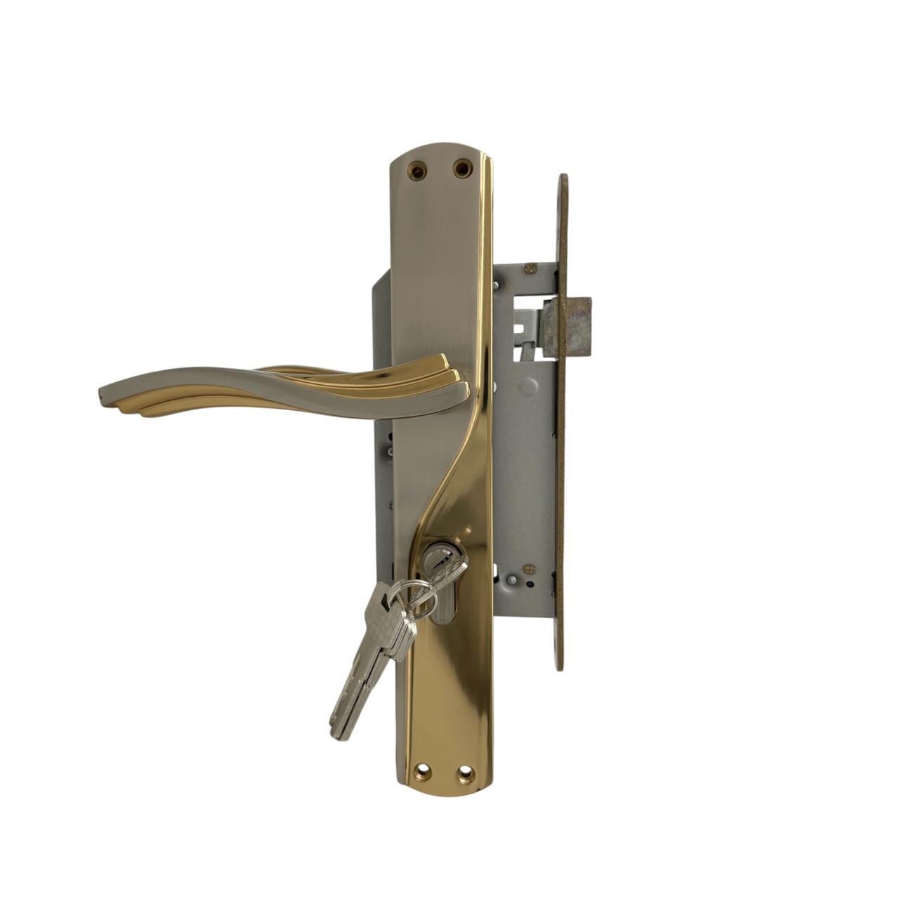 Замок з ручками Ozcanlar Orkide 72 Yale Mim Albrif/Saten (340037)