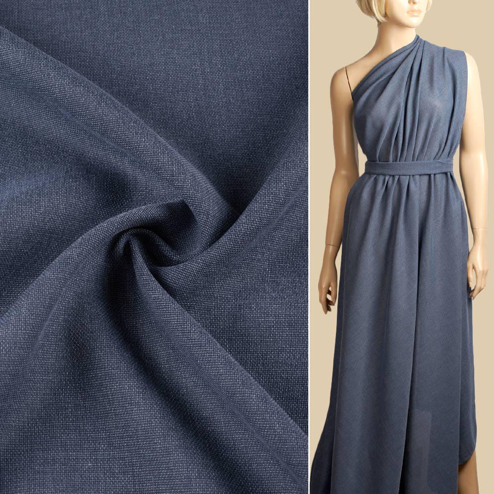 Тканина марлевка ширина 150 см Синій (12804.009) - фото 2 Тканина марлевка ширина 150 см Синій (12804.009) - фото 2