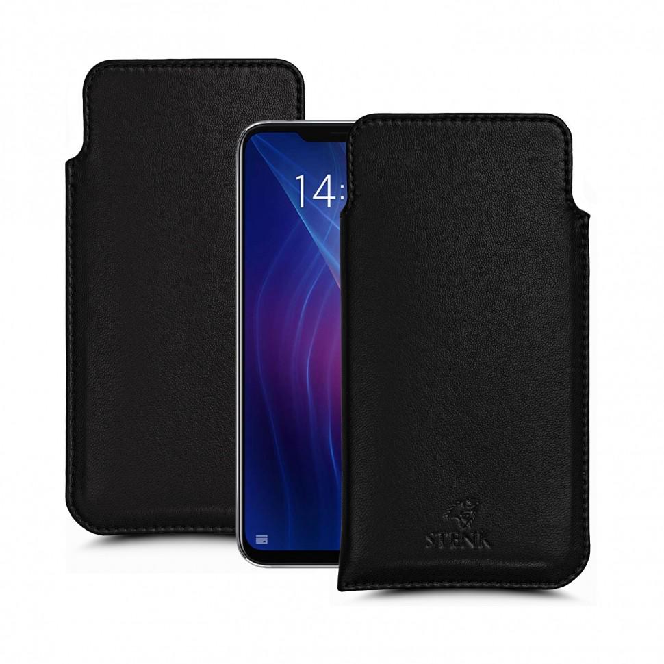 Футляр Stenk Elegance для Meizu X8 Черный (62372)