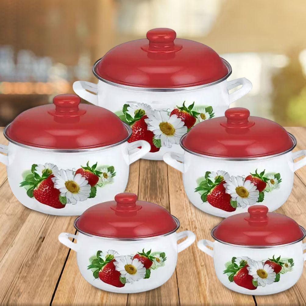 Набор посуды EDENBERG EB-1875 на 10 предметов - фото 2 Набор посуды EDENBERG EB-1875 на 10 предметов - фото 2