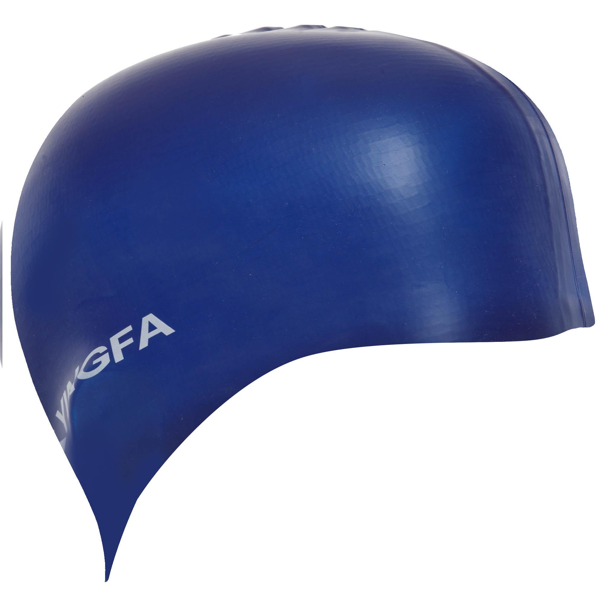 Шапочка для плавания YINGFA C0067 силиконовая Темно-синий (C0067_Темно-синий) - фото 1