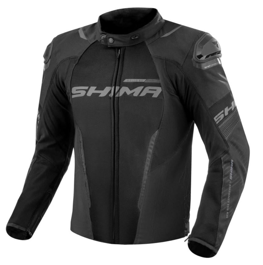 Мотокуртка SHIMA Solid 2.0 VENT 4XL Black (31515) Мотокуртка SHIMA Solid 2.0 VENT 4XL Black (31515)