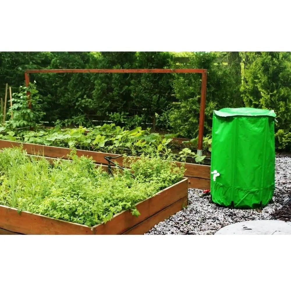 Бочка для сбора дождевой воды Bass Polska складная ПВХ с краном 390 л - фото 3 Бочка для сбора дождевой воды Bass Polska складная ПВХ с краном 390 л - фото 3