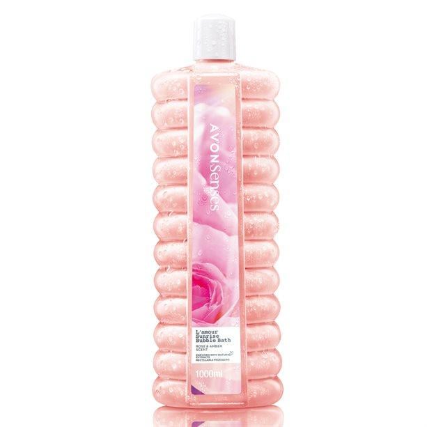 Піна для ванни Avon Романтичний світанок троянда і теплий бурштин 1000 мл (29007838)