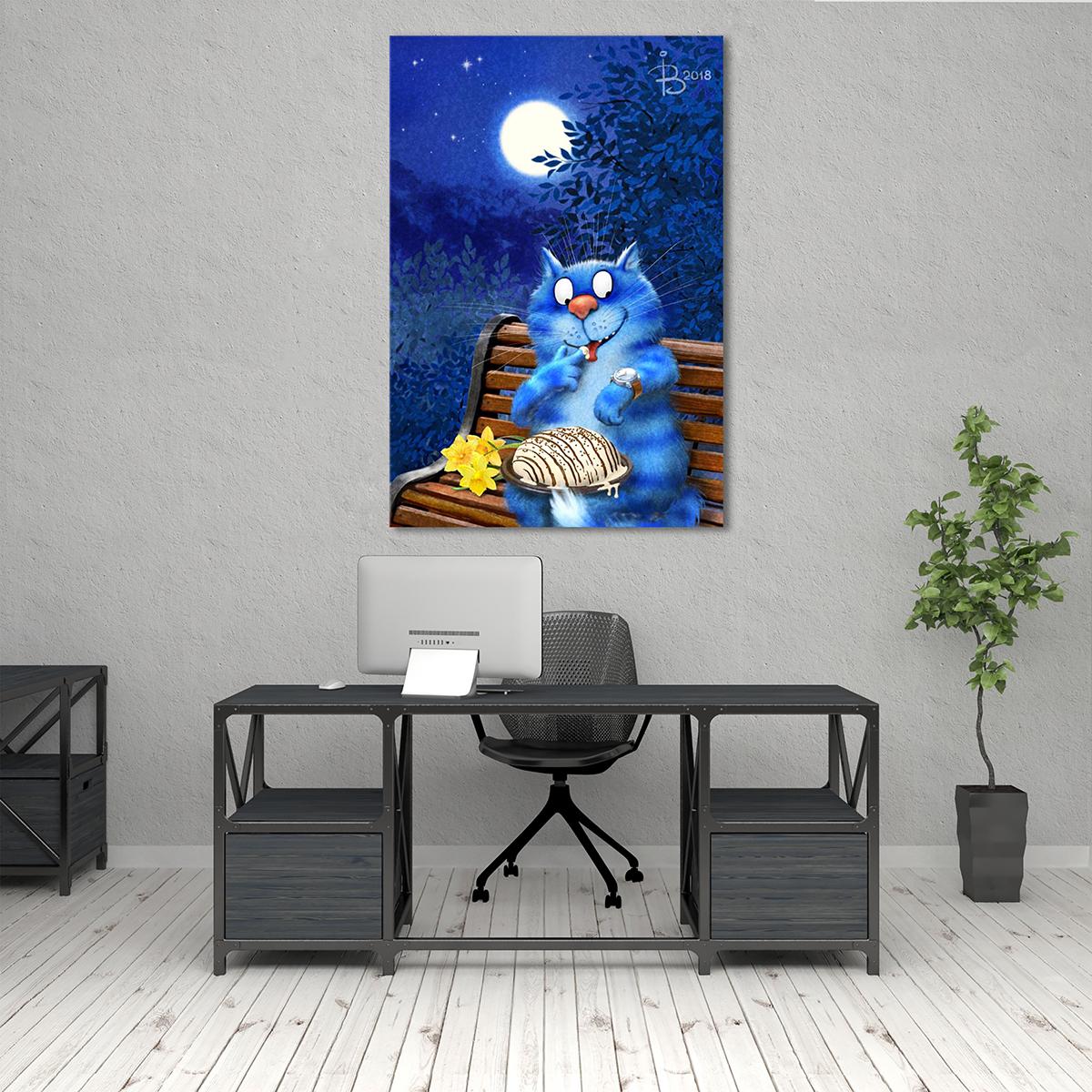 Модульная картина Полнолуние 1 модуль 30х45 см (_rinaz_20181634038) Модульная картина Полнолуние 1 модуль 30х45 см (_rinaz_20181634038)