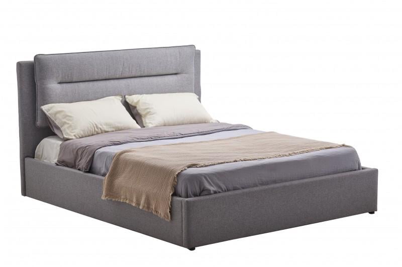 Ліжко Мікс Меблі Віолла 1600х2000 мм Сірий