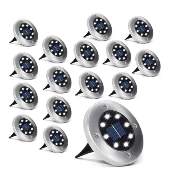 Фонари солнечные LED Bass Polska BH 12782 садовые 8 LED 16 шт. Фонари солнечные LED Bass Polska BH 12782 садовые 8 LED 16 шт.