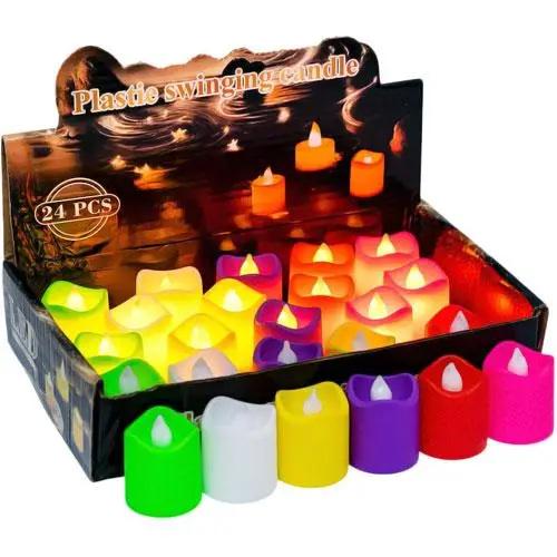 Свеча светодиодная 24 шт. (27676294)