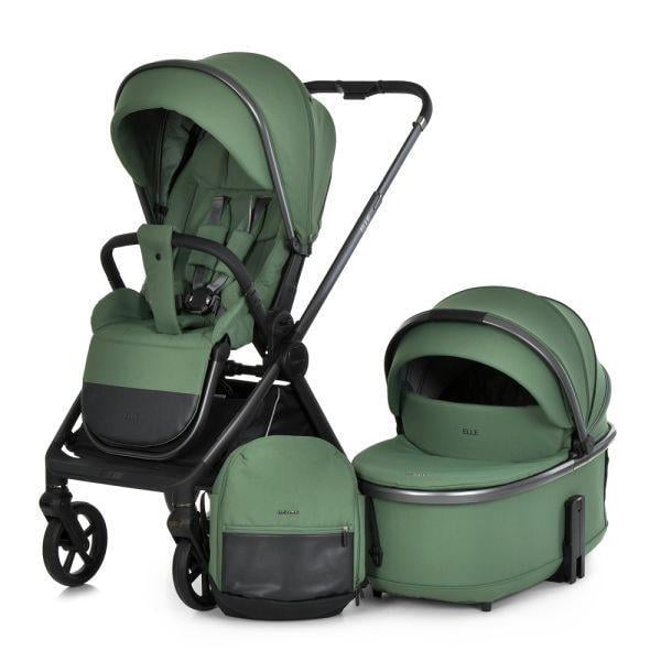 Коляска универсальная El Camino ELLE ME 1221 2в1 Green (CD44776)