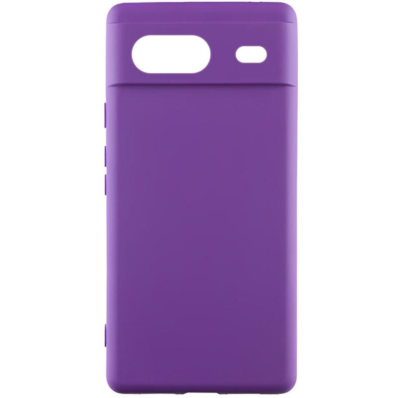 Противоударный чехол Silicone Cover Lakshmi (A) для Google Pixel 7 Фиолетовый / Purple