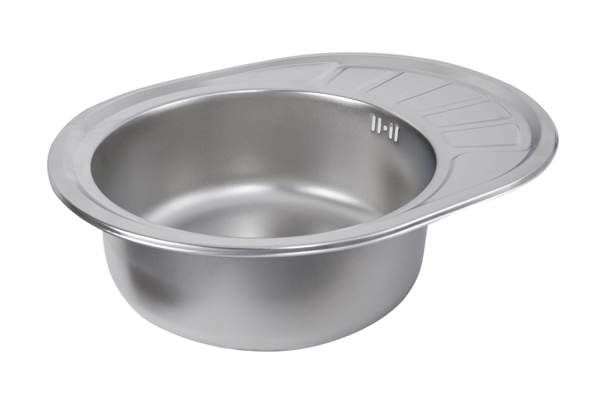 Мойка кухонная Valeso сатин 5745 0,8/180 мм из нержавеющей стали Мойка кухонная Valeso сатин 5745 0,8/180 мм из нержавеющей стали