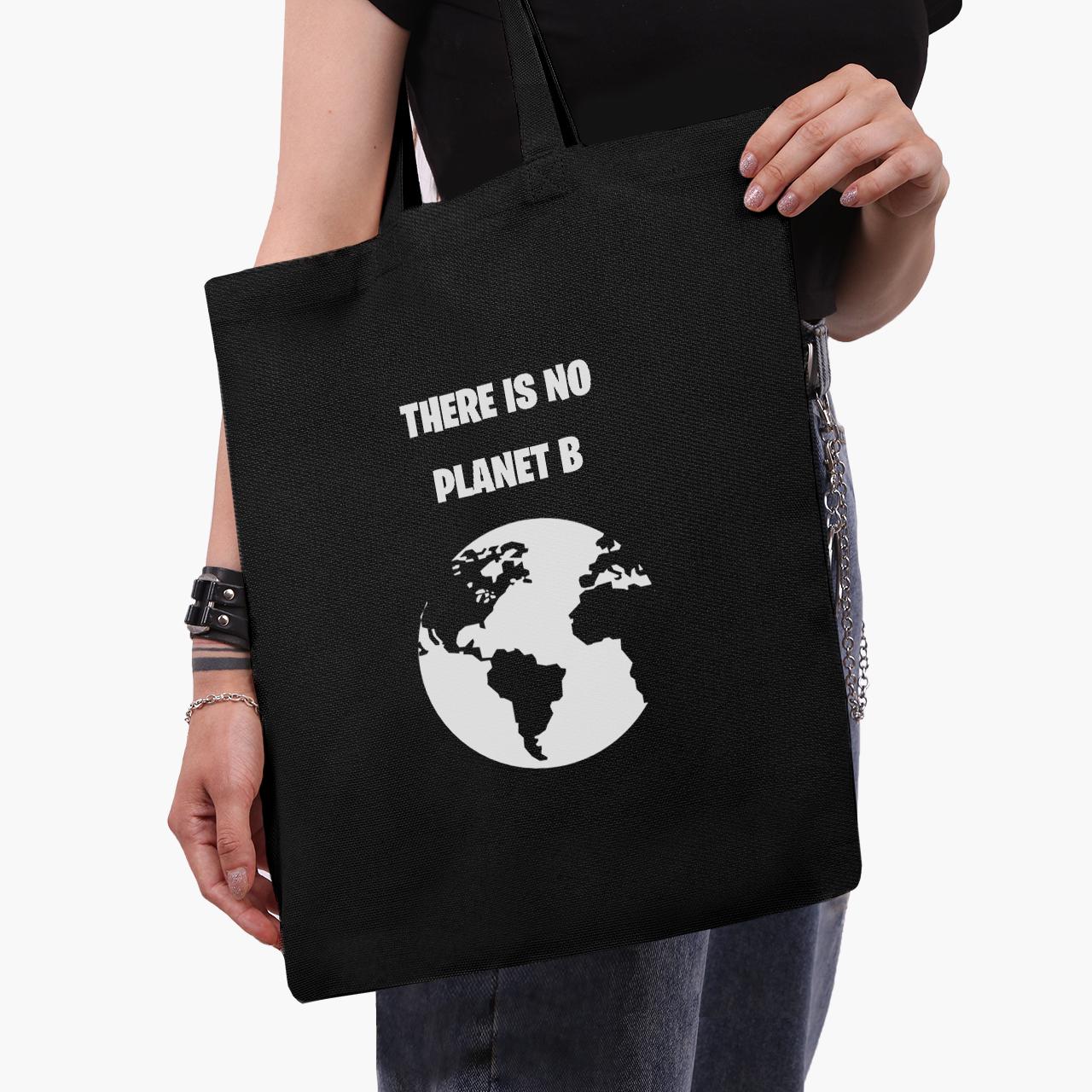 Эко сумка шоппер Ecology 41х35 см Черный (9227-1333-BK)