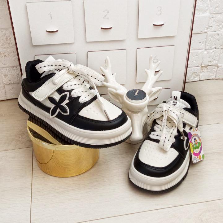 Кроссовки Jong Golf р. 33 21,2 см Черно-белый (909102) - фото 4