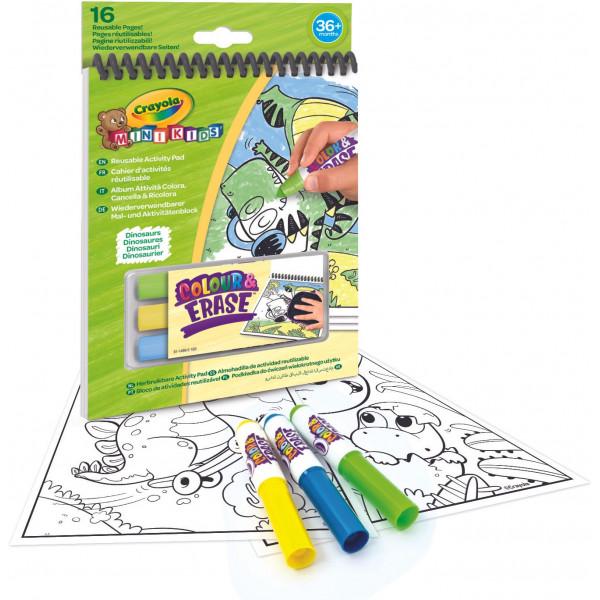 Розмальовка Crayola Mini Kids Динозаври багаторазова (81-1499-2) - фото 2