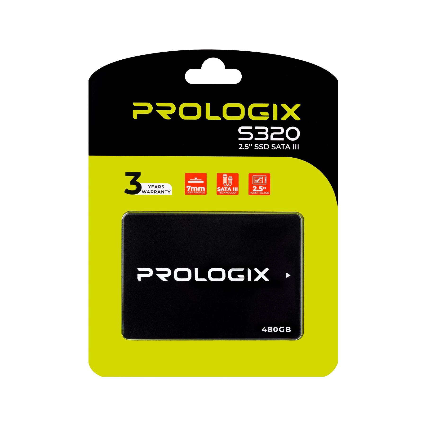 SSD-диск PrologiX S320 480 Гб 2,5" SATAIII 3D TLC NAND (PRO480GS320) - фото 4
