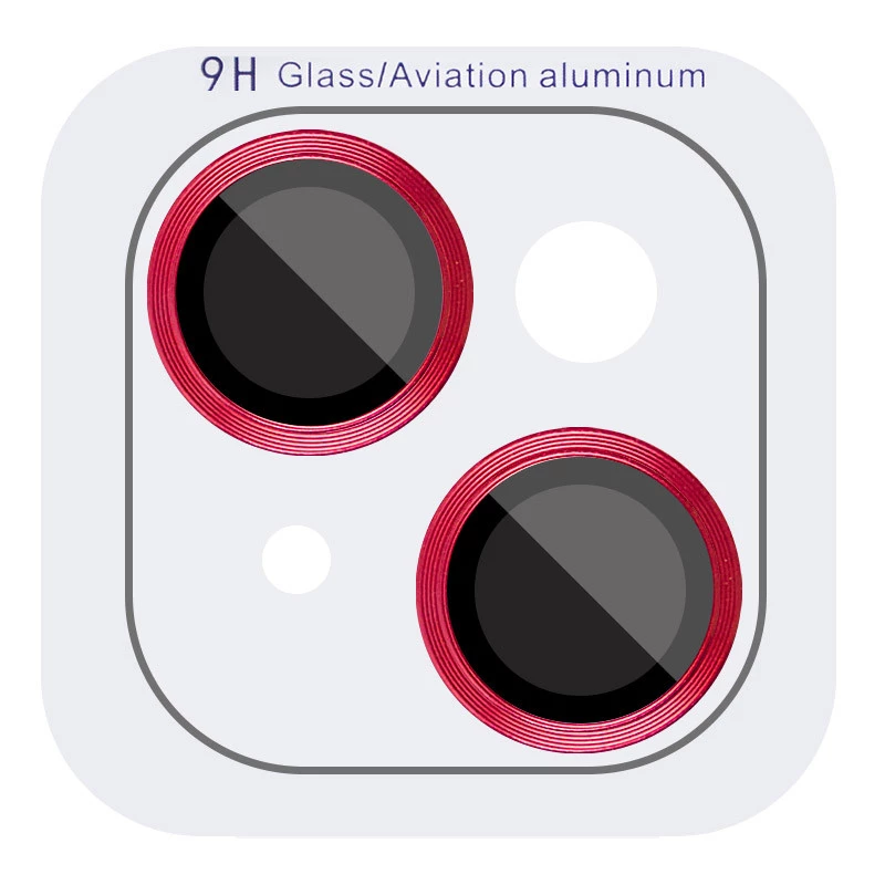 Стекло на камеру Dark для iPhone 14/14 Plus Red (000557306)