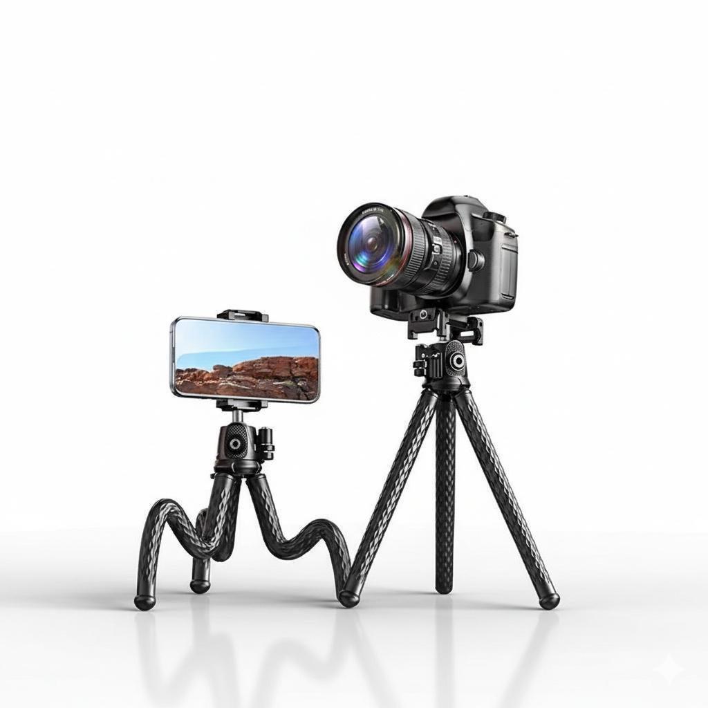 Штатив телескопічний Ugreen 360° алюмінієвий 287 мм (29657155) - фото 17