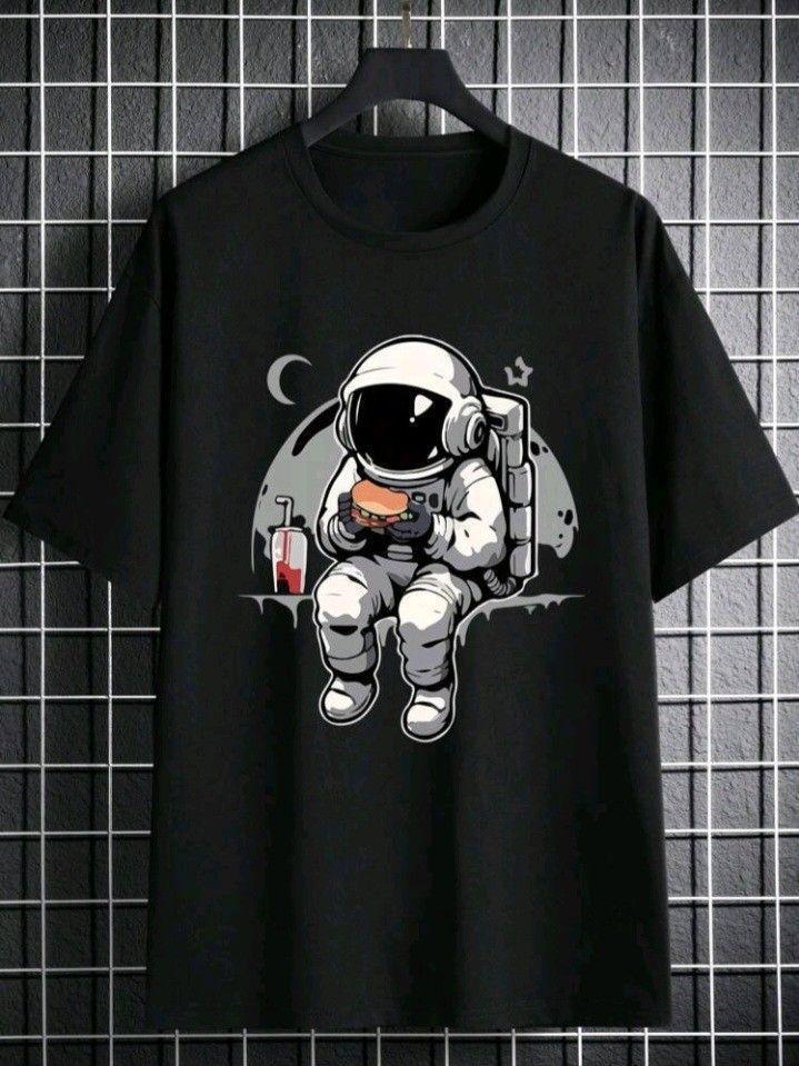 Футболка мужская с принтом Pin-000-462 повседневная M Черный (2634326147) Футболка мужская с принтом Pin-000-462 повседневная M Черный (2634326147)