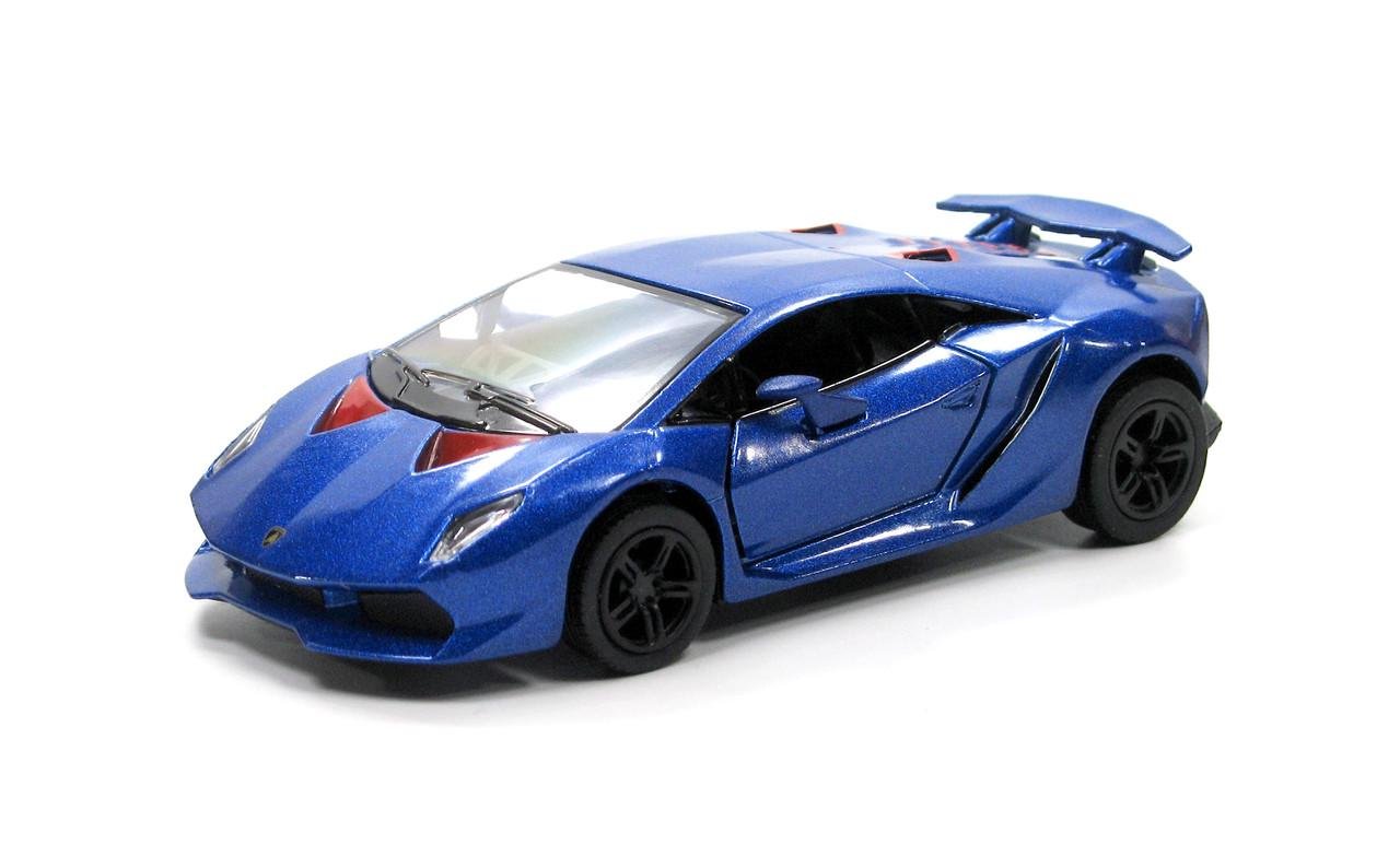 Машина металлическая KT5359W Lamborghini Sesto Elemento (KT5359W Blue)