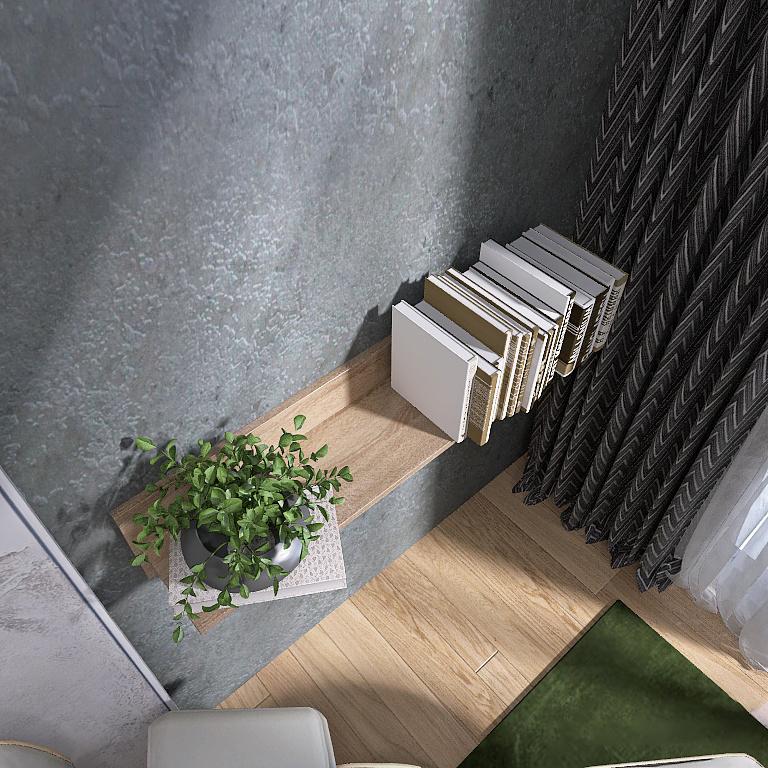 Полочка настенная Лайт ПЛН-1 800х220х282 мм Сонома (11135) - фото 5 Полочка настенная Лайт ПЛН-1 800х220х282 мм Сонома (11135) - фото 5