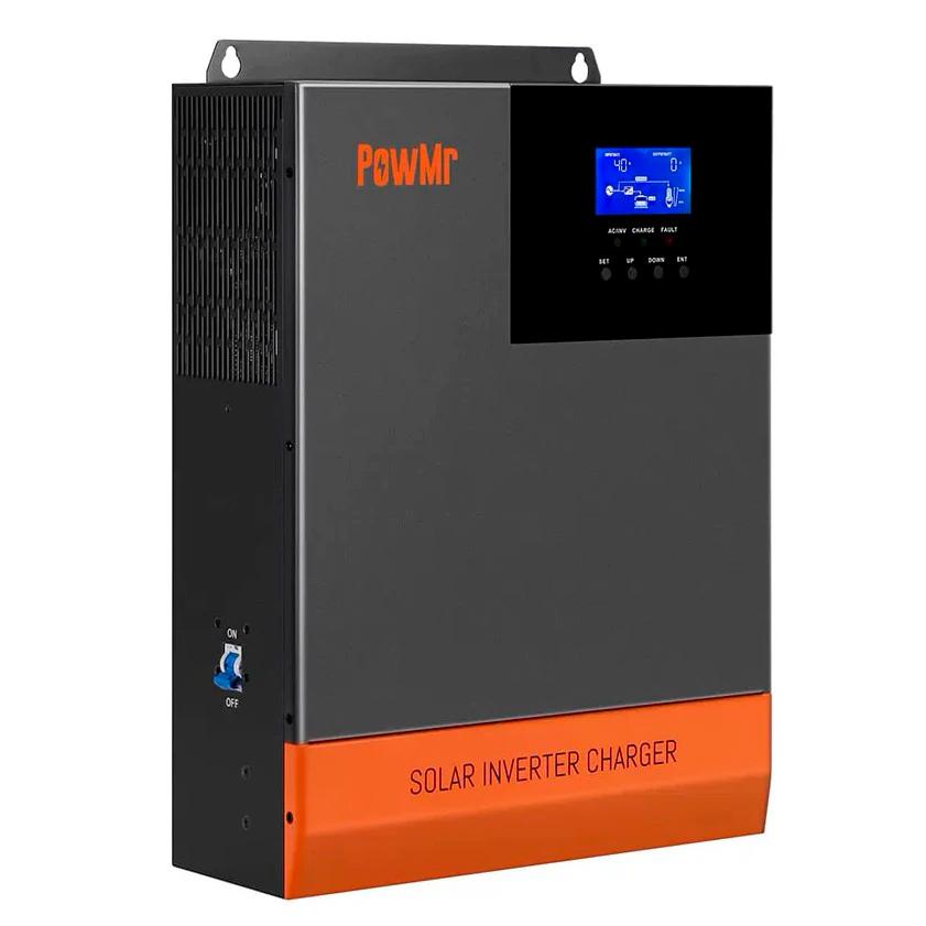 ᐉ Инвертор гибридный солнечный Powmr POW-HPM5.6KW 48 В 5600 Вт (9226598)