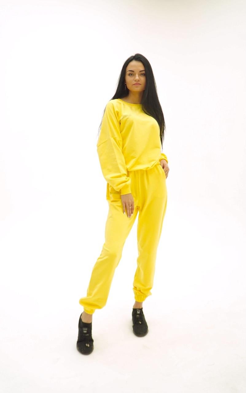 Костюм женский трикотажный Pangaia 2170 S р. 36 Yellow (6423528)