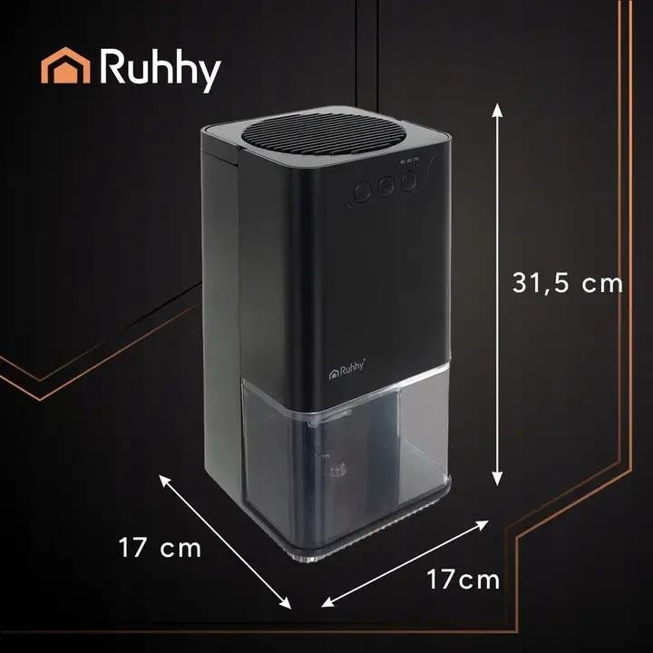 Осушувач повітря Ruhhy 26494 LED-підсвітка 36 Вт 1,4 л (26494) - фото 4 Осушувач повітря Ruhhy 26494 LED-підсвітка 36 Вт 1,4 л (26494) - фото 4