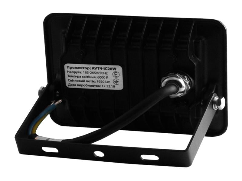 Прожектор светодиодный AVT 20W SMD 6000К (1417) - фото 2
