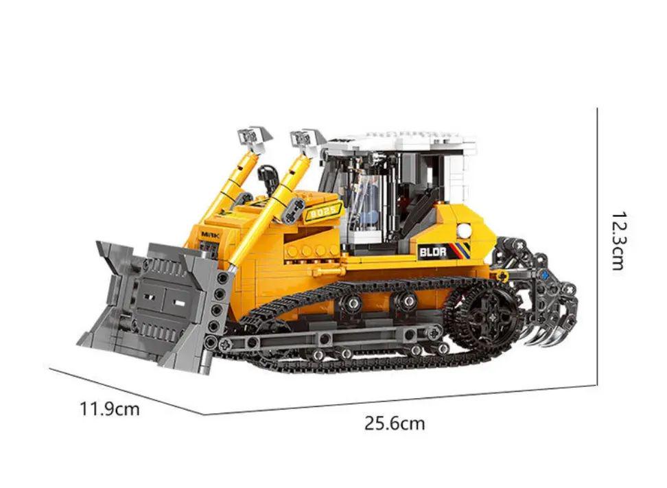 Конструктор бульдозер 703 деталі (598) - фото 3 Конструктор бульдозер 703 деталі (598) - фото 3