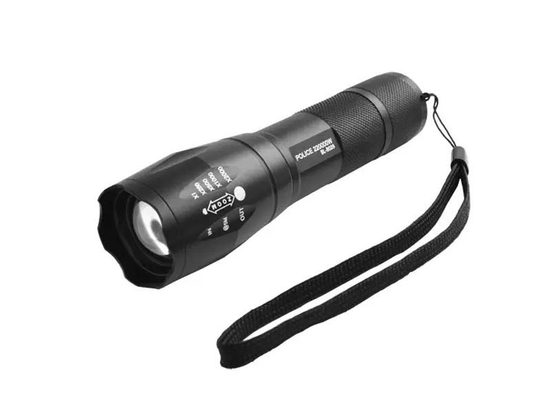 Фонарь ручной B026-LM 3xAAA ремешок на руку zoom
