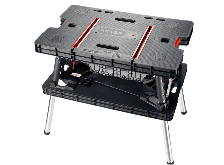 Стіл верстак Keter Pro 237005 професійний з 2 струбцинами (2371530095_euro_2) - фото 3