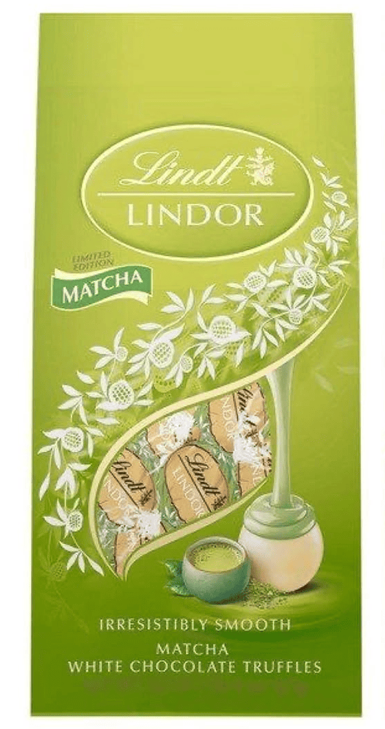 Шоколадні цукерки Lindt Lindor White Chocolate Matcha Truffles 137 г (3101208034)