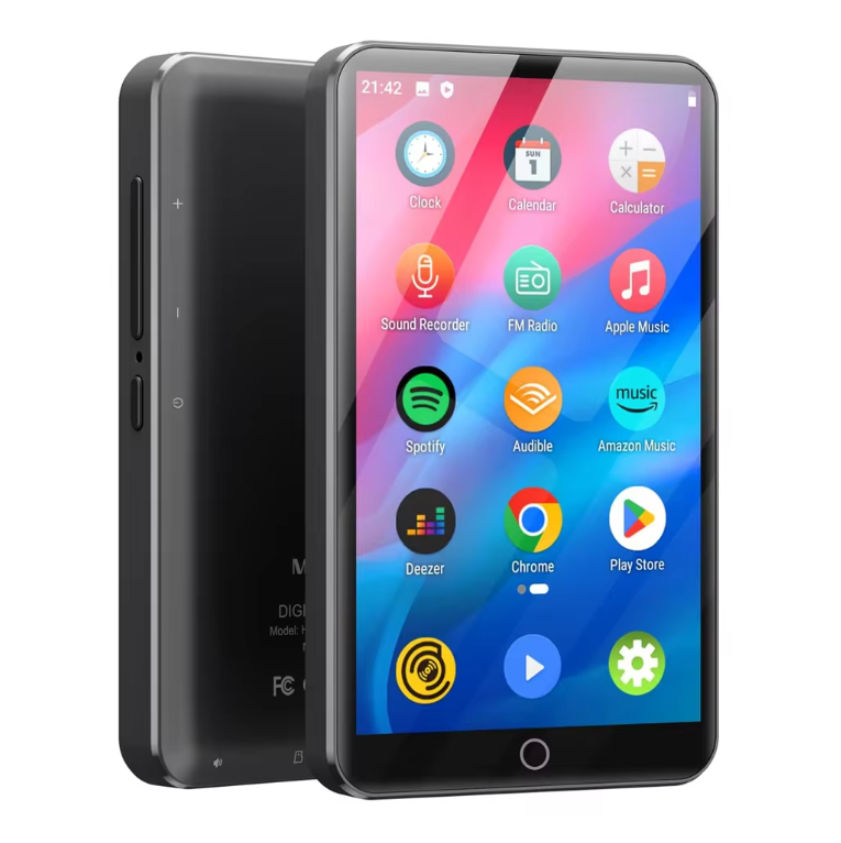 MP3/MP4-плеєр MECHEN H1 сенсорний Android Wi-Fi Bluetooth 16 ГБ Чорний (МЧ1А)
