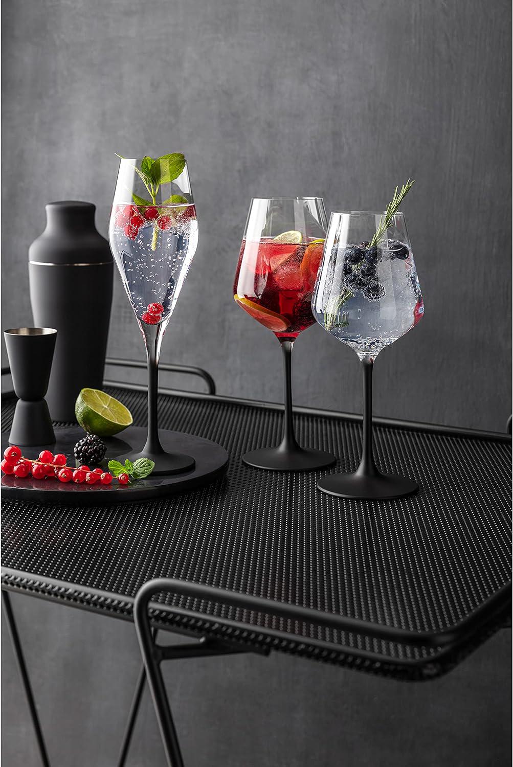 Набір із 4 келихів для шампанського Villeroy & Boch Manufacture Rock 260 мл (1137988131) - фото 5 Набір із 4 келихів для шампанського Villeroy & Boch Manufacture Rock 260 мл (1137988131) - фото 5