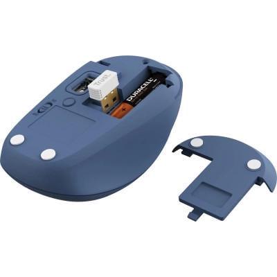 Компьютерная мышка Trust Yvi+ Multi-Device Bluetooth Blue (25455) - фото 4 Компьютерная мышка Trust Yvi+ Multi-Device Bluetooth Blue (25455) - фото 4