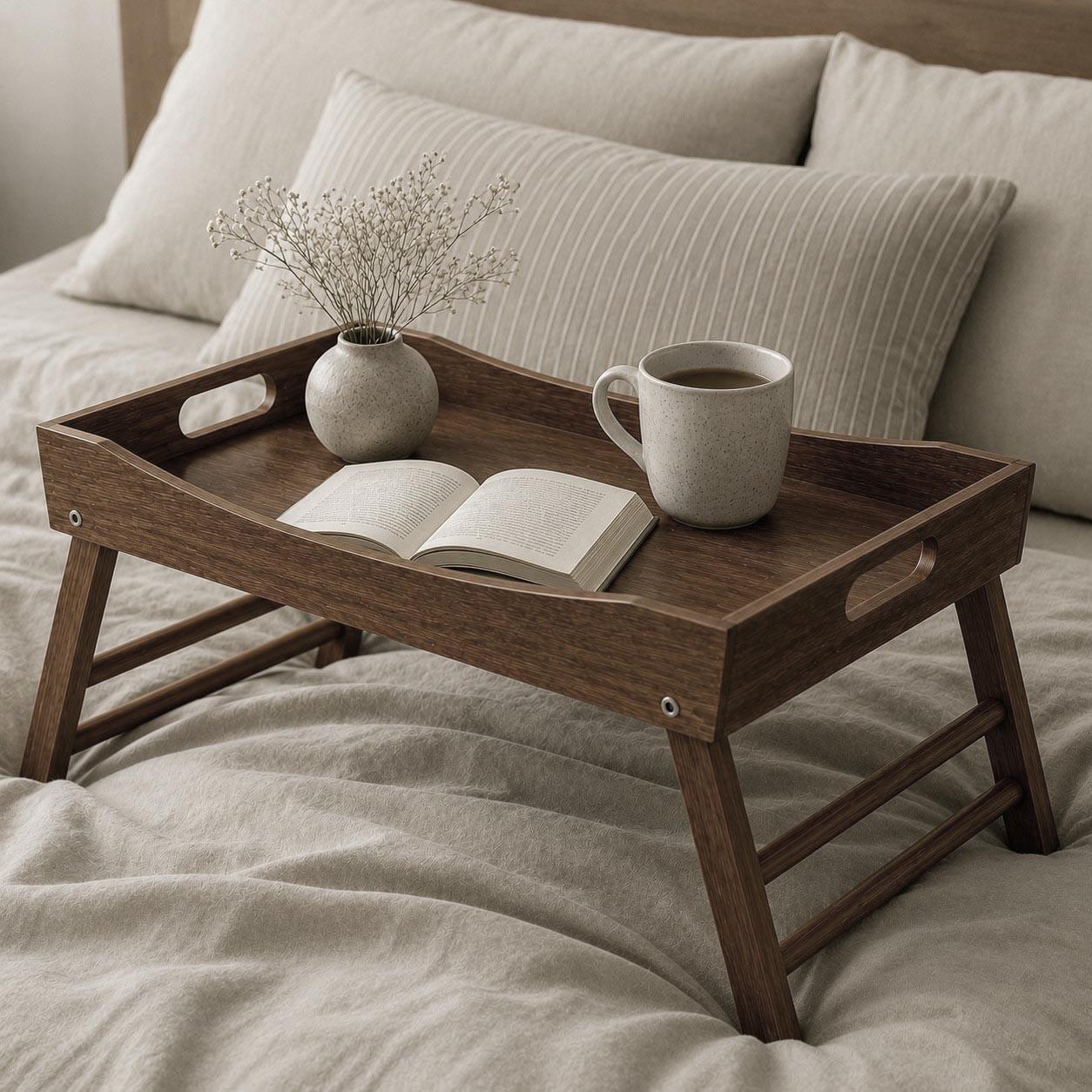 Столик-поднос из дерева Викс Палисандр (СТБ-010002) Столик-поднос из дерева Викс Палисандр (СТБ-010002)