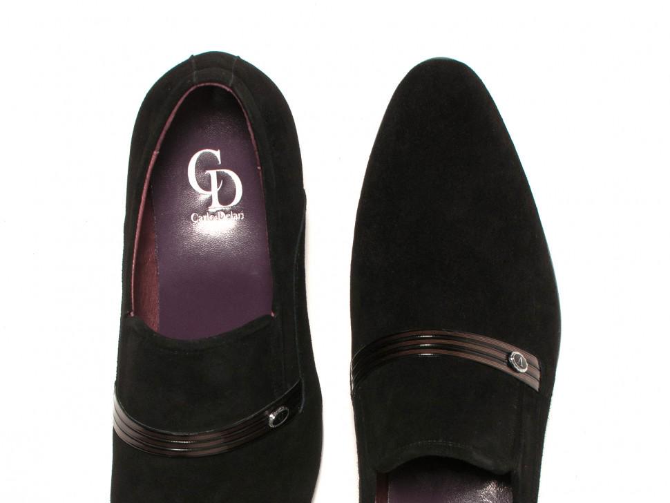 Туфлі Carlo Delari 7141373 р. 40 Чорний (2953) - фото 4 Туфлі Carlo Delari 7141373 р. 40 Чорний (2953) - фото 4