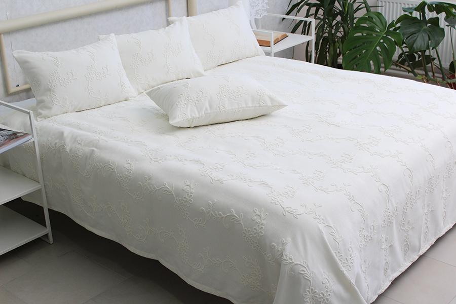 Покрывало Gloria 240x250 см Milk - фото 2 Покрывало Gloria 240x250 см Milk - фото 2