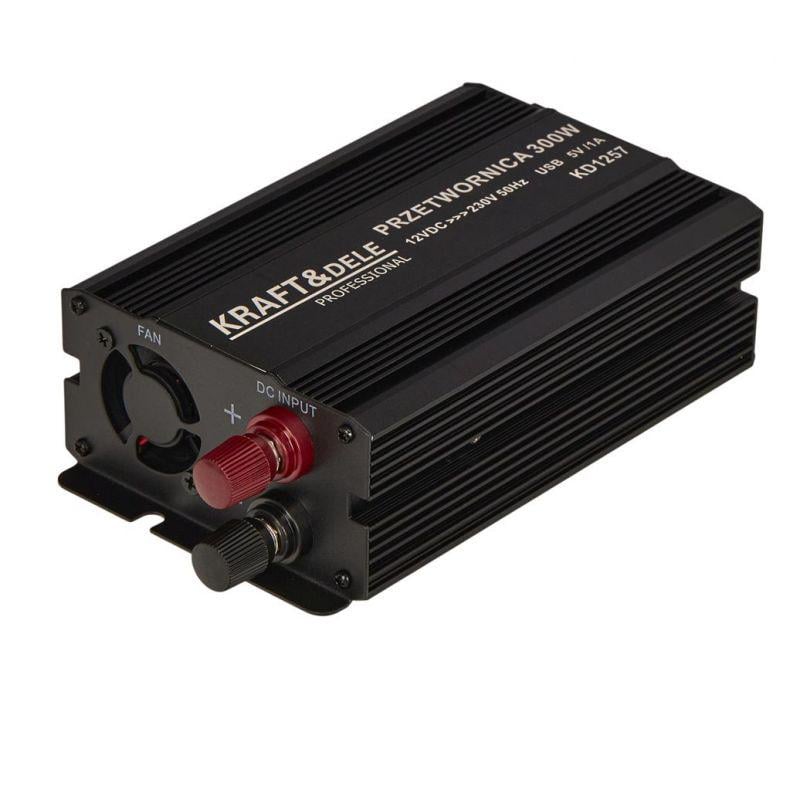Перетворювач напруги а Вт омобільний Kraft&Dele KD1257 12 В на 230 В 300/600 Вт - фото 10 Перетворювач напруги а Вт омобільний Kraft&Dele KD1257 12 В на 230 В 300/600 Вт - фото 10