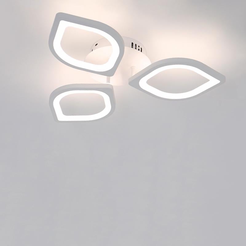 Люстра потолочная LED Light House SRS-16274 66W смарт светодиодная с пультом Белый