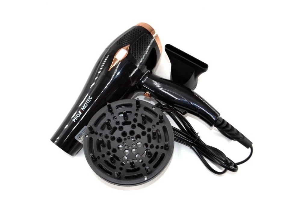 Фен для волос Promotec PM-2310 3000Вт 2 насадки диффузор/концентратор (PM 2310) Фен для волос Promotec PM-2310 3000Вт 2 насадки диффузор/концентратор (PM 2310)