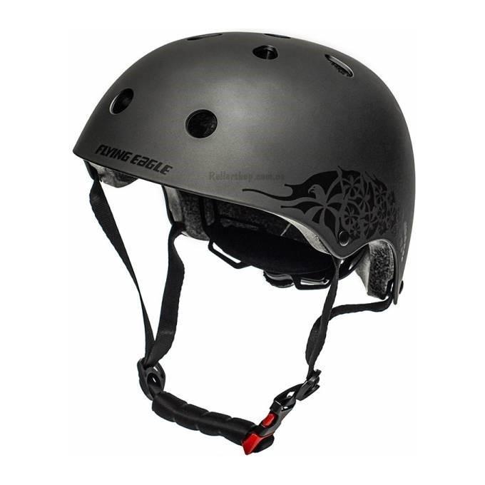 Шлем детский Flying Eagle Zeus для роликов S Серый
