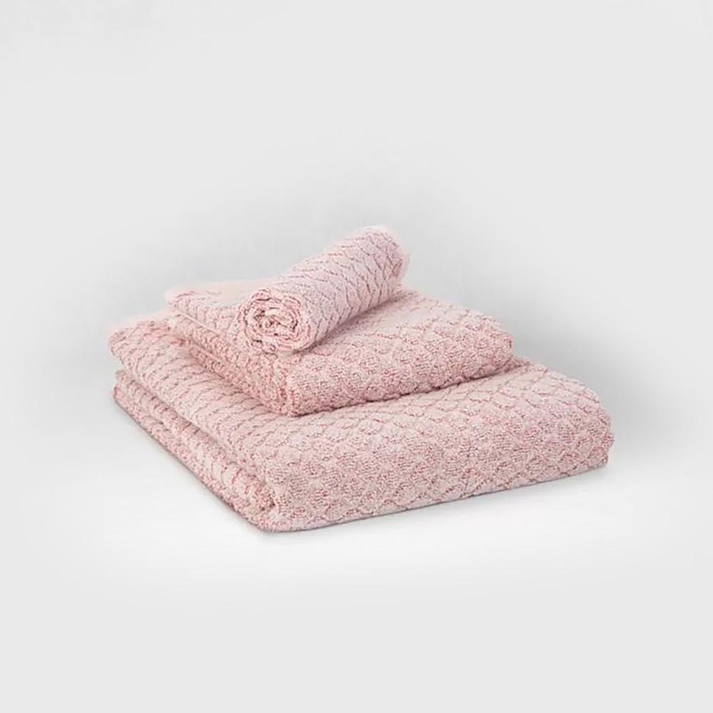 Набор полотенец Irya Jena pembe 33x33/50x90/70х140 см Розовый (svt-2000022273923)